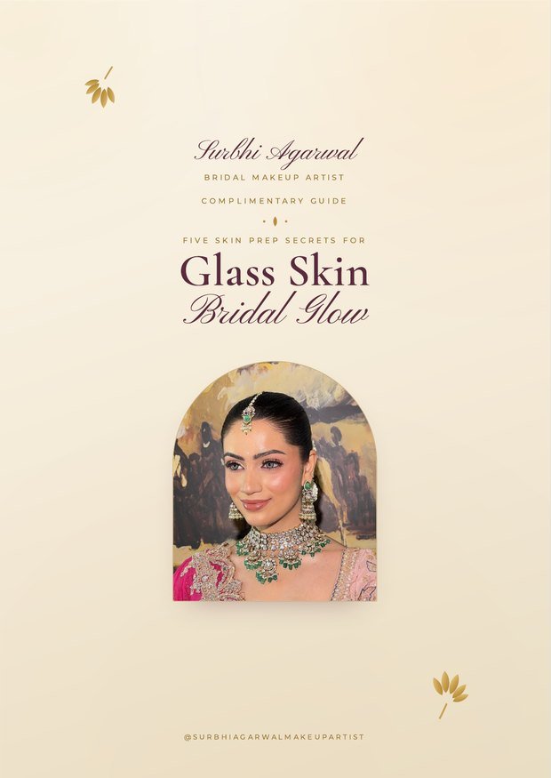 The Glass Skin Bridal Glow free guide by Surbhi Agarwal